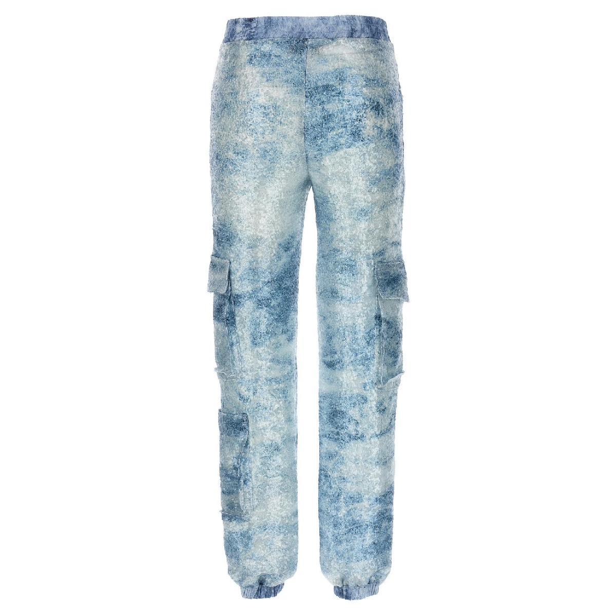 パンツ LE TWINS SS24 'Robi' cargo pants (ROBI DENIMCELESTE) LE TWINS Robi cargo trousers Light Blue ROBIDENIMCELESTE [관
