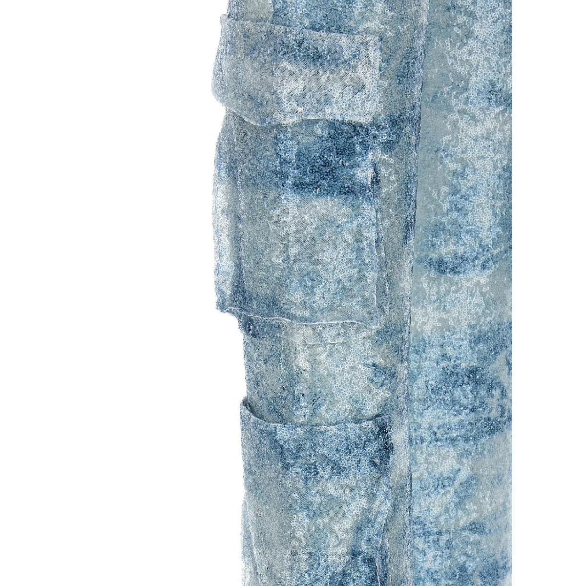 パンツ LE TWINS SS24 'Robi' cargo pants (ROBI DENIMCELESTE) LE TWINS Robi cargo trousers Light Blue ROBIDENIMCELESTE [관