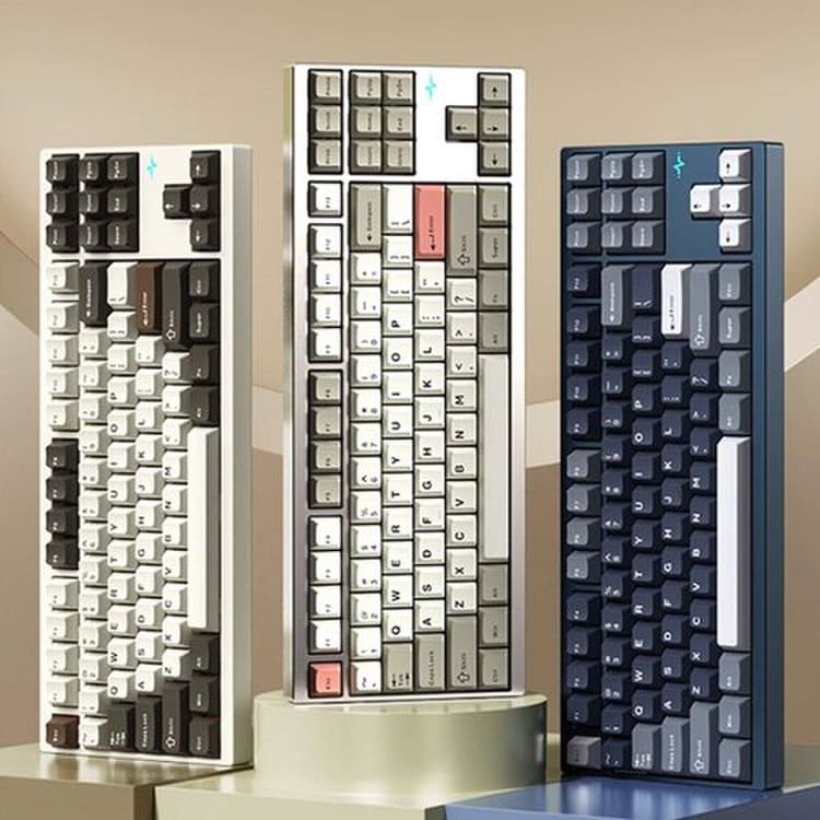 海外限定仕様 WOB CRUSH80 REBOOT 月岩 キーボード（WOBKEY Crush80 