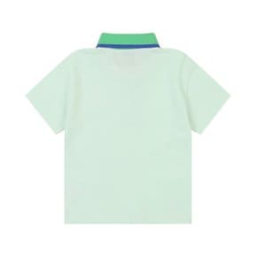 컬러 팁 포인트 썸머 피케 티셔츠 QB 0001 민트