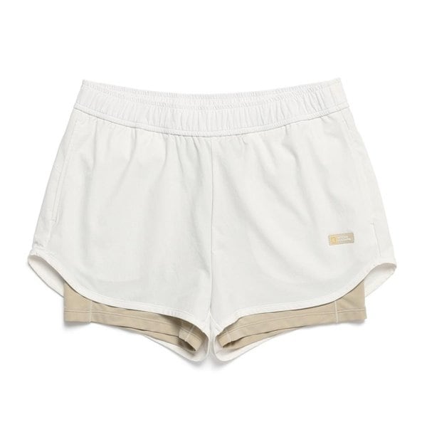 [여주점] N242WBS430 여성 3부 하이브리드 워터 팬츠 브릭