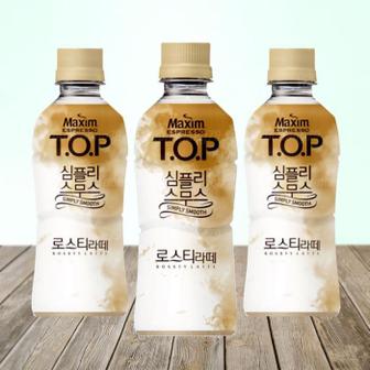 셀러허브 TOP 티오피 심플리스무스 로스티 라떼 360ml x 20PET (S10445632)