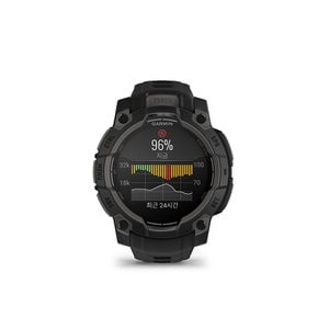 인스팅트 3 45mm 아몰레드 블랙 멀티스포츠 GPS 스마트워치