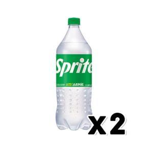 스프라이트 탄산페트음료 1.5L x 2개