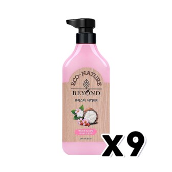  비욘드 모이스처바디워시 부드러운머스크향 300ml x 9개