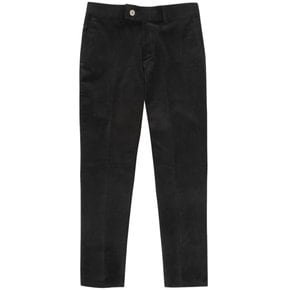 ROMANTIC CORDUROY SLACKS BLACK