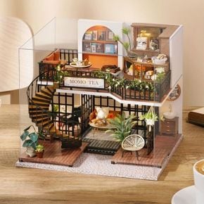 [adico]DIY 미니어처 - 2층 카페