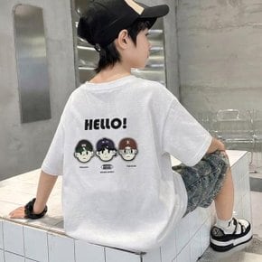 베비포 주니어 남아 반팔티 초등 헬로 캐릭터 고학년 여름 티셔츠...
