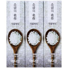 [BF12] 메디안 솔트에너지 치약 120g x 3개입-잇몸케어