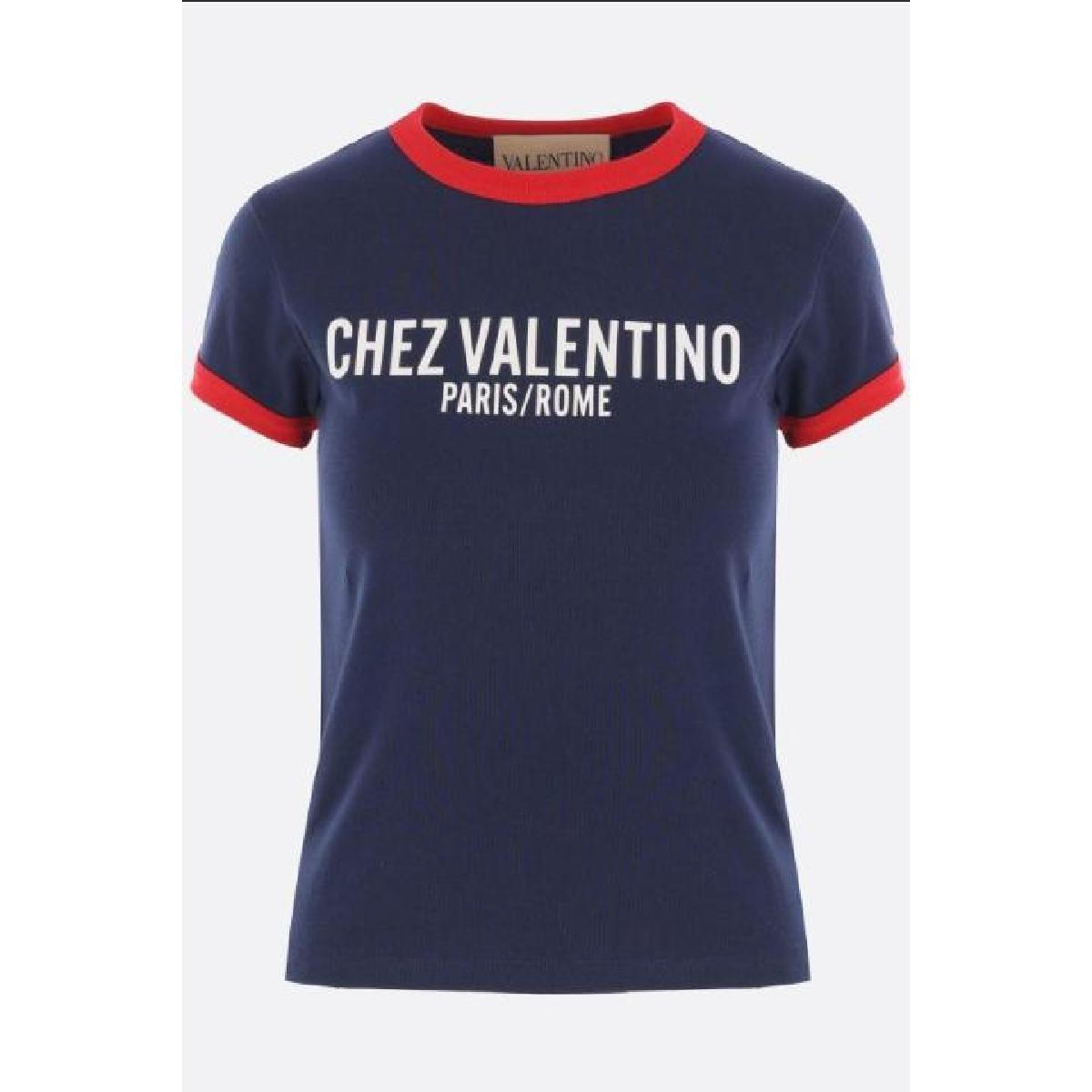 Tシャツ・カットソー VALENTINO 7B3MG24Y9GL Shirts Valentino - Logo T-Shirt | HBX - Globally Curated Fashion