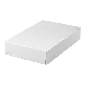 버팔로 USB3.2(Gen.1) 대응 외장 HDD 4TB 화이트 HD-LE4U3-WB