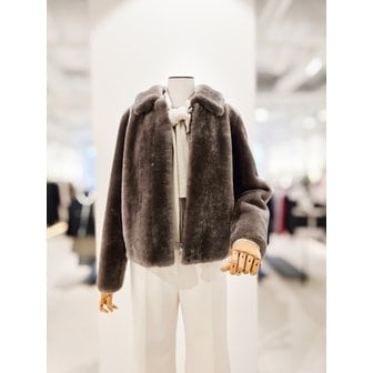 아이잗컬렉션 [파주점] 양털 퍼 무스탕 자켓 CRCAFSM41 CRCAFSM42