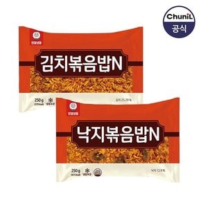 김치볶음밥250g x 5봉 + 낙지볶음밥250g x 5봉 세트