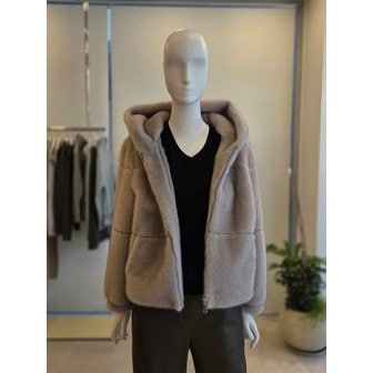 더아이잗 [여주점] [더 아이잗] 여성  페이크 후드 집업 점퍼(IRBA3FS241)