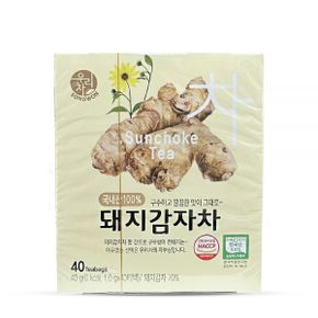 송원 우리차 국내산 돼지감자차 40T