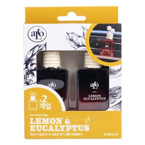 알토 송풍구 방향제 15ml 2개입(레몬유칼립투스)