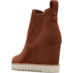 탐스 부츠 여성 Boot Dark Oiled Nubuck 스웨이드 하이킹 신발 217124