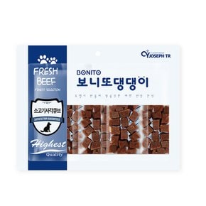 댕댕이 소고기 사각큐브 300g 애견간식 강아지간식