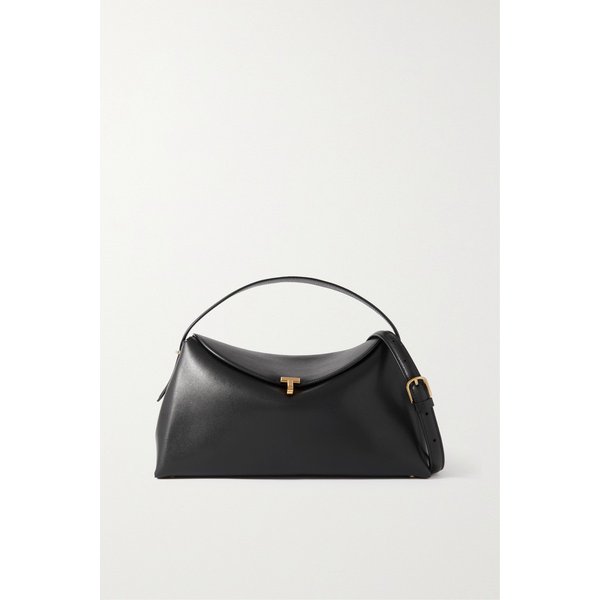 티락 가죽 숄더 백 블랙 1647597290390041