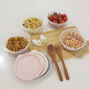 심플쿡 냉동밥 전자렌지용기 400ml 16개