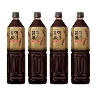  하이트진로 블랙보리 1.5L 4펫