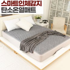 한일산업 스마트인체감지 탄소매트 로제더블 150X200