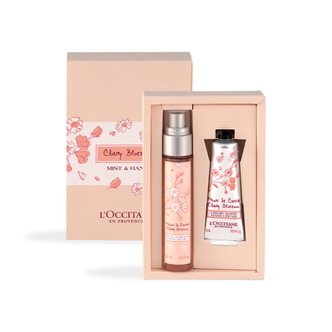  (L`OCCITANE) & + 록시 탄 체리 블로섬 미스트 핸드 (핸드 크림 모이스처 미스트) 선물 생일