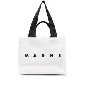 24 FW Marni 이스트 웨스트 로고 프린트 토트 백 SHMQ0053U2P5968 TP429596236