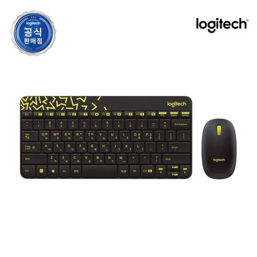 Logitech 코리아 정품 MK240 NANO 무선 키보드 마우스 세트