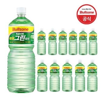 불스원 레인OK 에탄올 그린 워셔액 1.8L X 12개