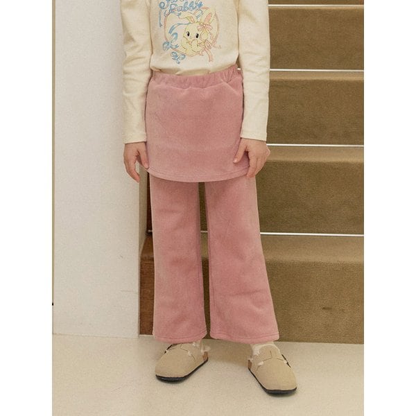 융기모 벨로아 랩스커트 팬츠