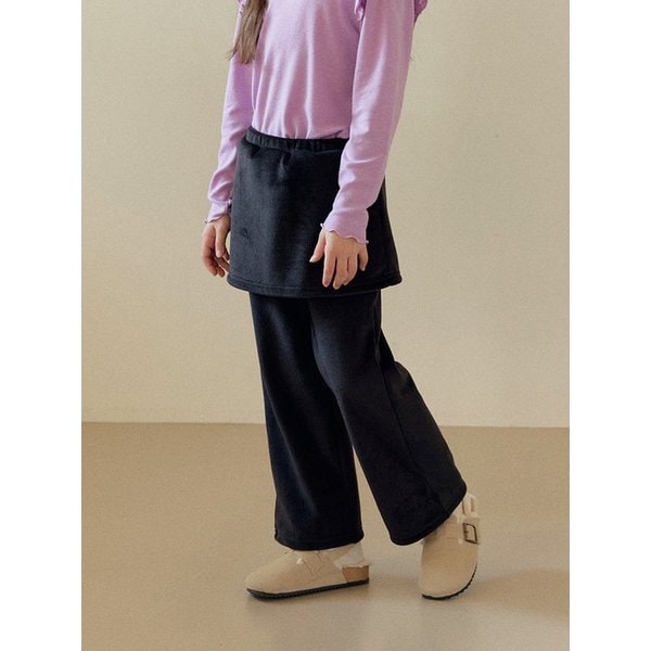 융기모 벨로아 랩스커트 팬츠