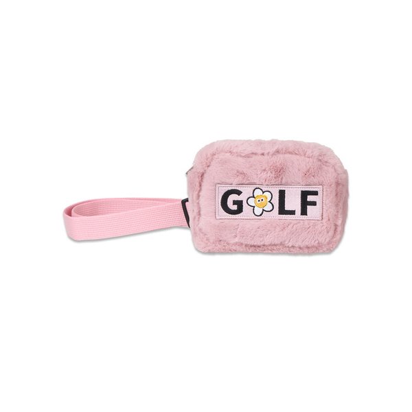 밍크 골프 벨트백 핑크