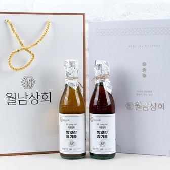 후레쉬앤푸드 Fresh 24년 추석 선물세트 참기름 알뜰 3호세트 (참기름 350ml+들기름 350ml)