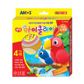 탱탱아이클레이 18g x 4색/877607/학습교재용