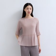 펀칭 주름 풀림 5부 티셔츠_EPTSM125025