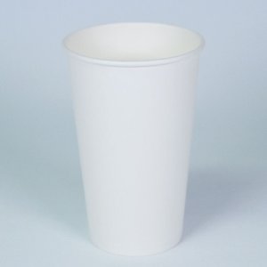 원포장 16온스 흰색 무지 커피컵 종이컵(510ml) 100개
