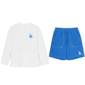 [백화점공식] 25SS 베이직 티셔츠형 래쉬가드 세트 (3color)