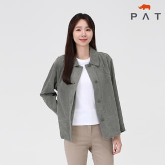 PAT [PAT여성] 여성 코듀로이 루즈핏 셔츠_1I81503