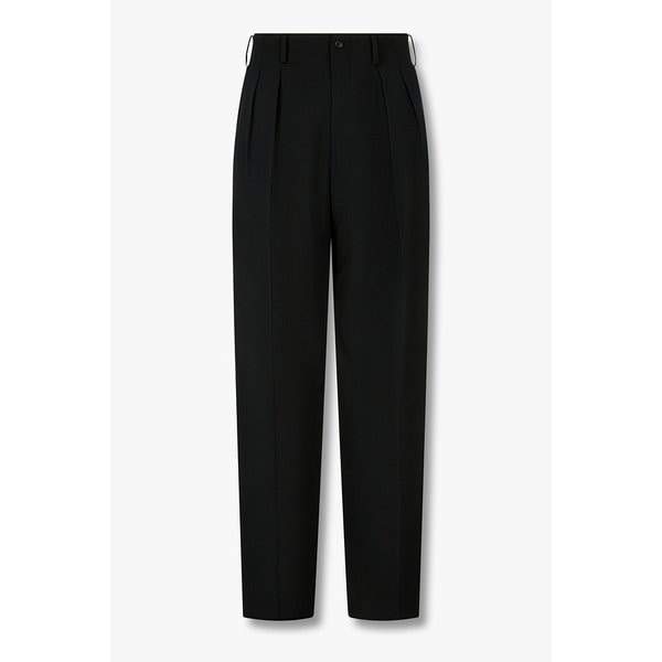 [HOMME]투 턱 플리츠 울 트라우저 팬츠 6625311015000