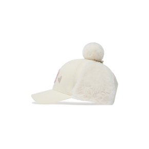 (공식)26FW 여아 스톤 귀달이캡 NY (Ivory) 7FWMB0466-50IVS