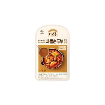  다담 차돌순두부찌개양념 130g 3개