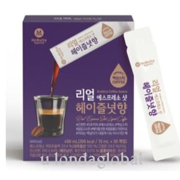  맥널티 리얼 에스프레소 샷 헤이즐넛향 액상 커피 60p