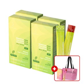 (+사은품 증정)에브리데이즈 비건 고함량 3,000mg 콜라겐 비타민C 젤리스틱 청포도 20g x 10포, 4박스