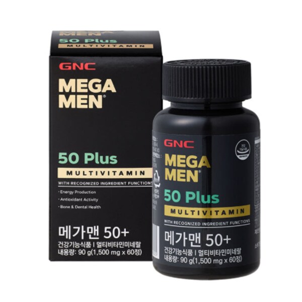 메가맨 50+ (50대이상 남성종합) / 60정