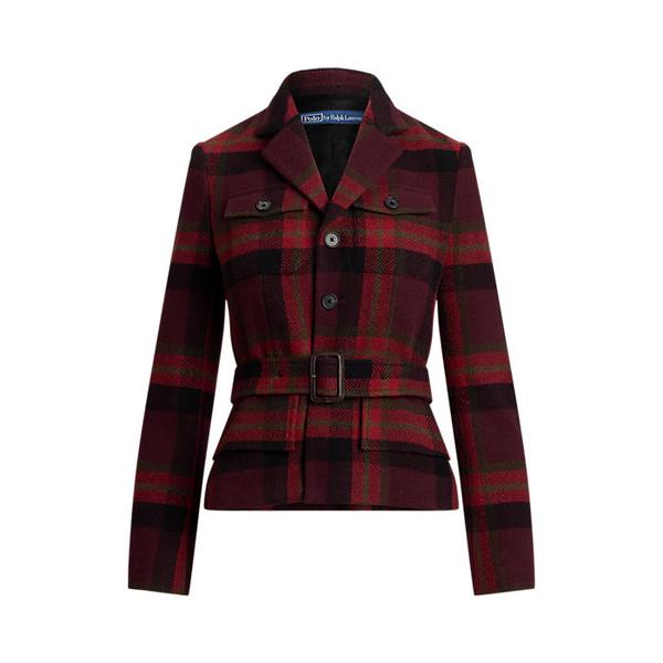 여성 벨트 트위드 재킷(WMPOOTWN5V20338600)