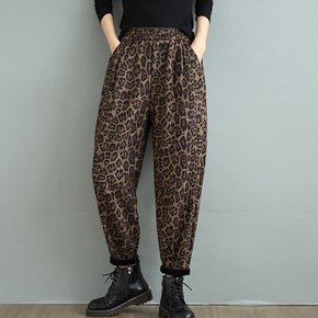 호피 항아리바지 조거팬츠 몸빼 엄마옷 중년여자 50대 여성의류