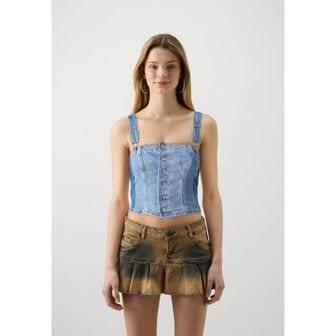 이스퀘어 4638852 American Eagle TUBE - Blouse medium wash