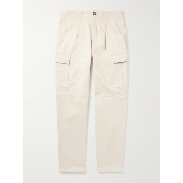 브루넬로쿠치넬리 스트레이트 레그 울 플란넬 카고 팬츠 46376663162902638