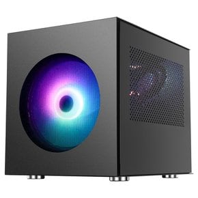 수트마스터 U1000 ONE ARGB 미니타워케이스 PC케이스 블랙